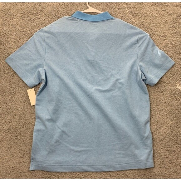 NWT Van Heusen Medium (M) Regular Fit Stain Shield Casual Polo Quarter Button-up - Picture 4 of 9